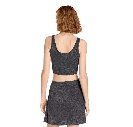 adidas Lurex Bralet Kadın T-Shirt Siyah adidas Lurex Bralet Kadın T-Shirt Siyah