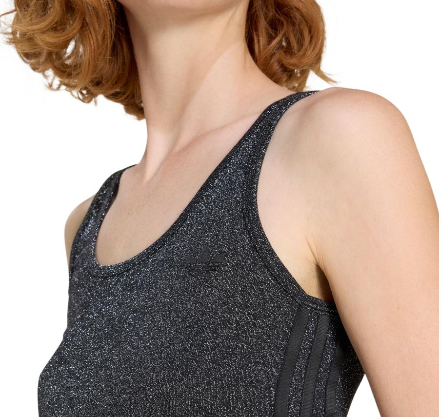 adidas Lurex Bralet Kadın T-Shirt Siyah adidas Lurex Bralet Kadın T-Shirt Siyah