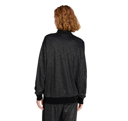 adidas Lurex Fb Tt Kadın Ceket Siyah adidas Lurex Fb Tt Kadın Ceket Siyah