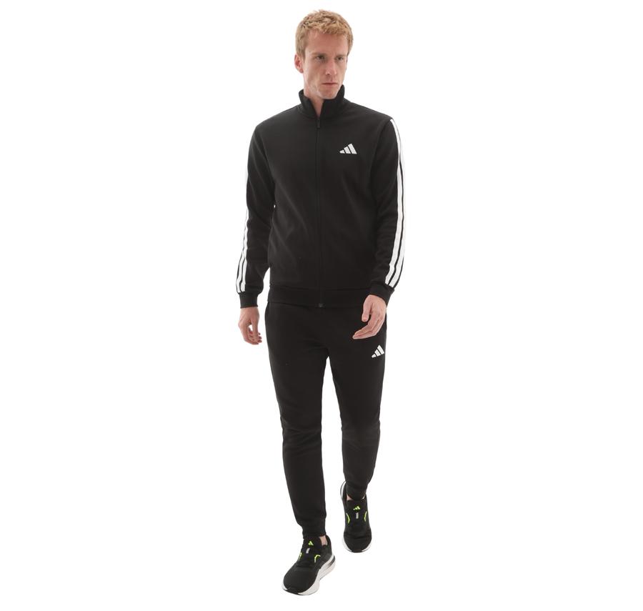 adidas M 3S Fl Tt Ts Erkek Eşofman Takımı Siyah adidas M 3S Fl Tt Ts Erkek Eşofman Takımı Siyah