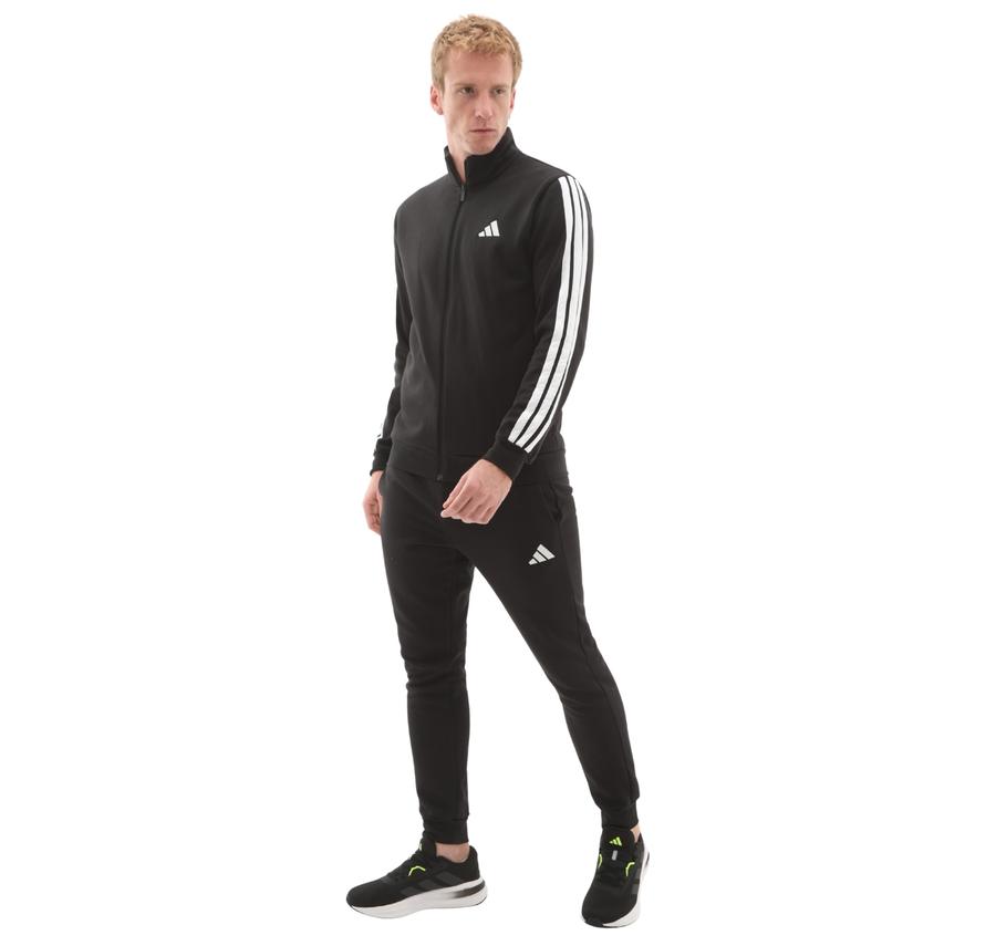 adidas M 3S Fl Tt Ts Erkek Eşofman Takımı Siyah adidas M 3S Fl Tt Ts Erkek Eşofman Takımı Siyah