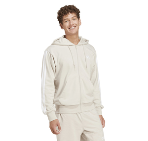 adidas M 3S Ft Fz Hd Erkek Ceket Beyaz