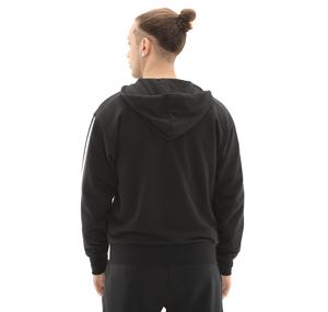 adidas M 3S Ft Fz Hd Erkek Ceket Siyah