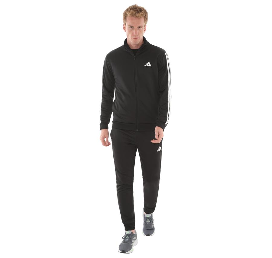 adidas M 3S Ft Tt Ts Erkek Eşofman Takımı Siyah adidas M 3S Ft Tt Ts Erkek Eşofman Takımı Siyah