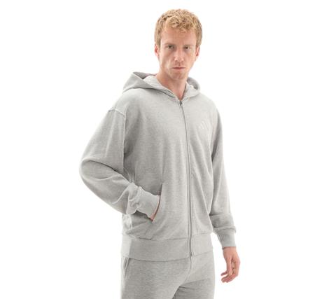 adidas M A Szn Ft Fz Erkek Ceket Gri adidas M A Szn Ft Fz Erkek Ceket Gri