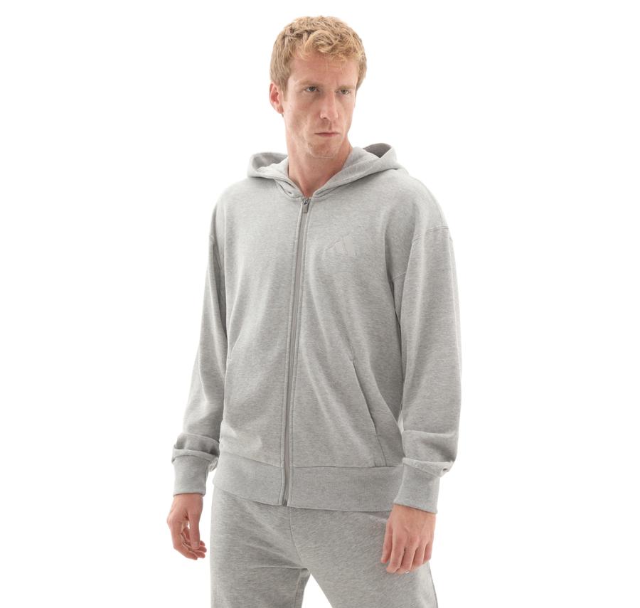 adidas M A Szn Ft Fz Erkek Ceket Gri adidas M A Szn Ft Fz Erkek Ceket Gri