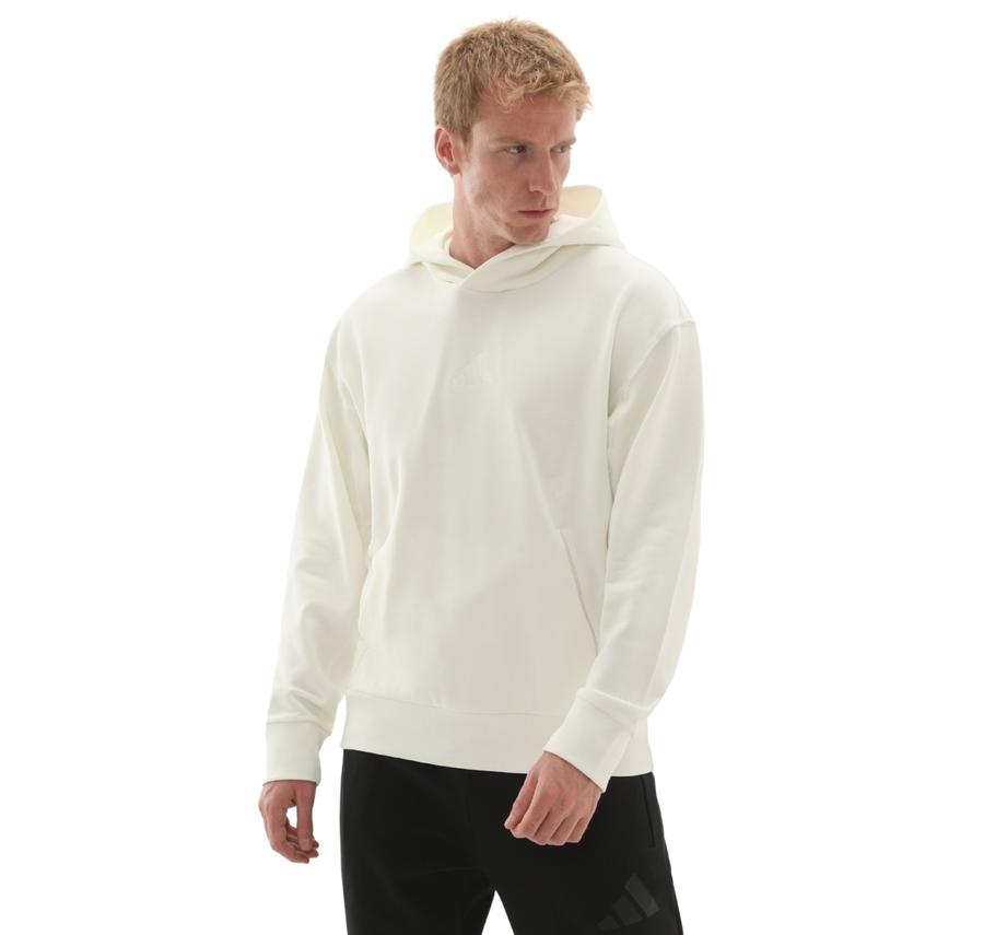 adidas M A Szn Ft Hd Erkek Sweatshirt Beyaz adidas M A Szn Ft Hd Erkek Sweatshirt Beyaz