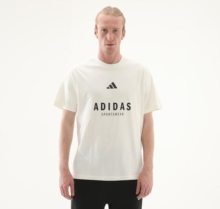 adidas M A Szn G T Erkek T-Shirt Gri