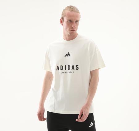 adidas M A Szn G T Erkek T-Shirt Gri