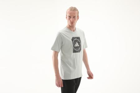 adidas M C Camo Box T Erkek T-Shirt Gri