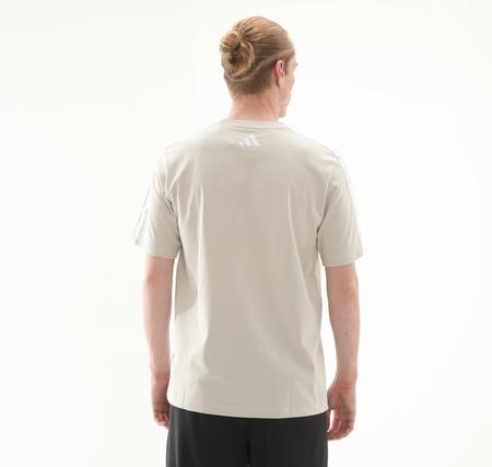 adidas M C Colleg Tee Erkek T-Shirt Bej