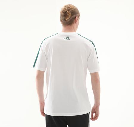 adidas M C Colleg Tee Erkek T-Shirt Beyaz