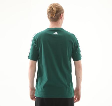adidas M C Colleg Tee Erkek T-Shirt Yeşil