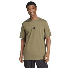 adidas M C Photo Tee Erkek T-Shirt Haki