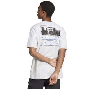 adidas M C Photo Tee Erkek T-Shirt Beyaz
