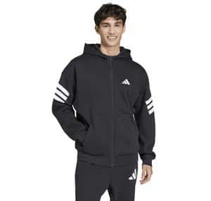 adidas M Fı 3S Fz Erkek Ceket Siyah