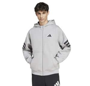 adidas M Fı 3S Fz Erkek Ceket Gri