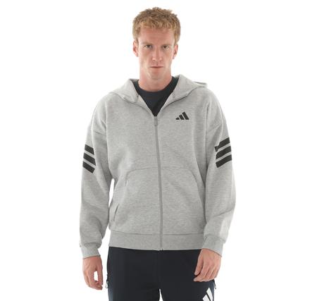 adidas M Fı 3S Fz Erkek Ceket Gri