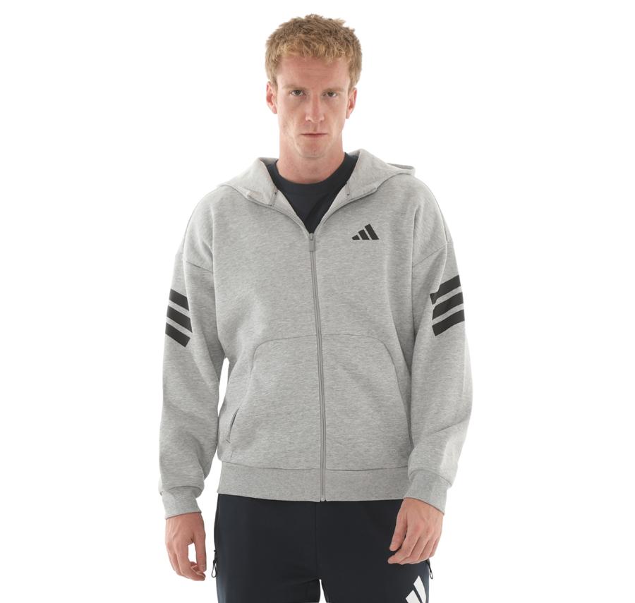 adidas M Fı 3S Fz Erkek Ceket Gri adidas M Fı 3S Fz Erkek Ceket Gri