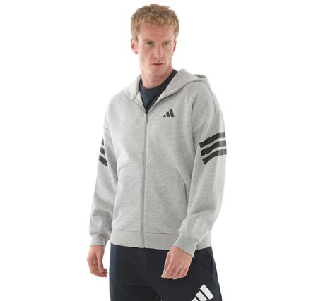 adidas M Fı 3S Fz Erkek Ceket Gri