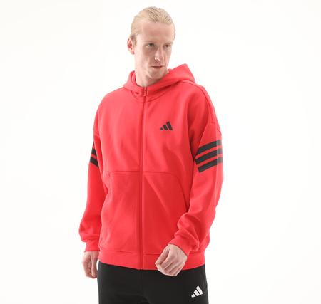 adidas M Fı 3S Fz Erkek Ceket Kırmızı