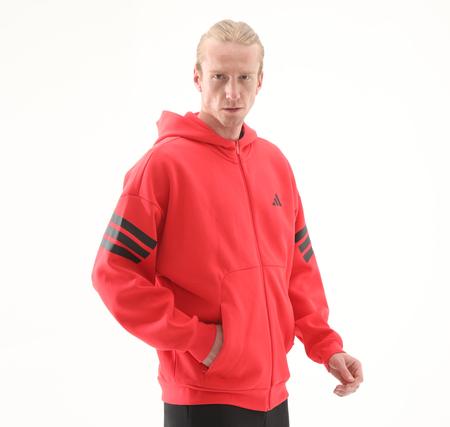 adidas M Fı 3S Fz Erkek Ceket Kırmızı