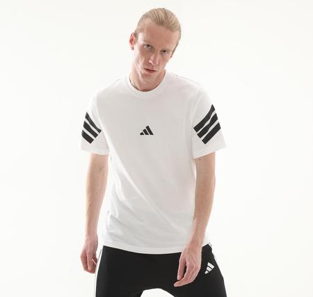 adidas M Fı 3S Reg T Erkek T-Shirt Beyaz
