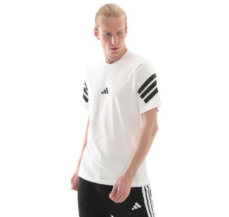 adidas M Fı 3S Reg T Erkek T-Shirt Beyaz