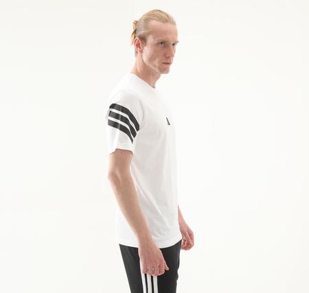 adidas M Fı 3S Reg T Erkek T-Shirt Beyaz