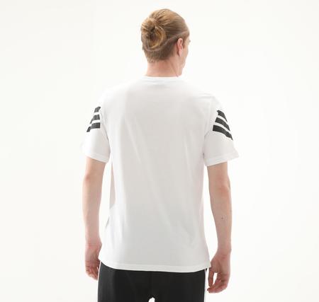 adidas M Fı 3S Reg T Erkek T-Shirt Beyaz