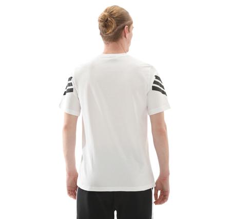 adidas M Fı 3S Reg T Erkek T-Shirt Beyaz