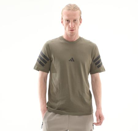 adidas M Fı 3S Reg T Erkek T-Shirt Haki