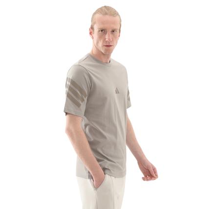 adidas M Fı 3S Reg T Erkek T-Shirt Haki