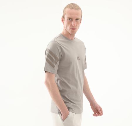 adidas M Fı 3S Reg T Erkek T-Shirt Haki