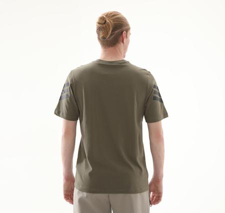 adidas M Fı 3S Reg T Erkek T-Shirt Haki