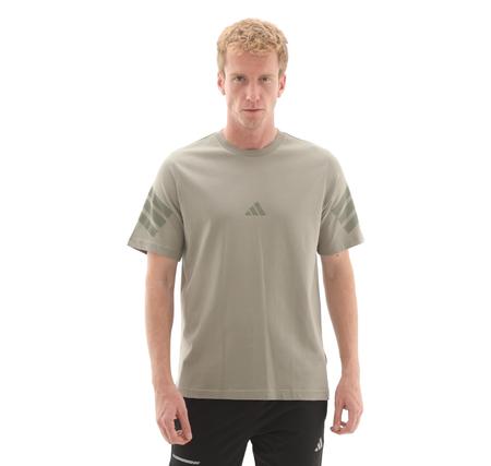 adidas M Fı 3S Reg T Erkek T-Shirt Haki