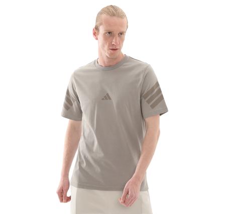 adidas M Fı 3S Reg T Erkek T-Shirt Haki