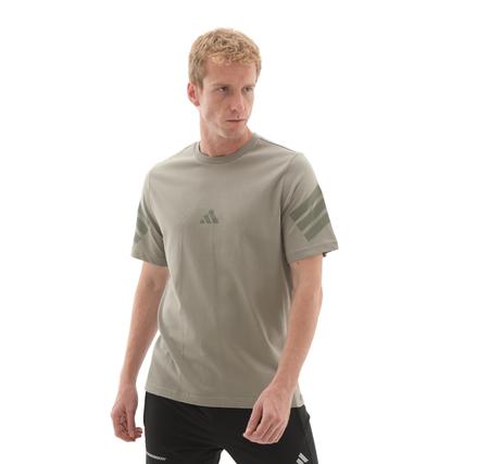 adidas M Fı 3S Reg T Erkek T-Shirt Haki
