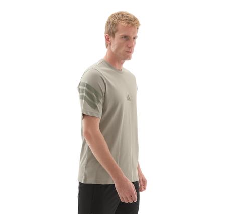 adidas M Fı 3S Reg T Erkek T-Shirt Haki