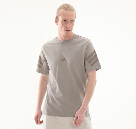 adidas M Fı 3S Reg T Erkek T-Shirt Haki