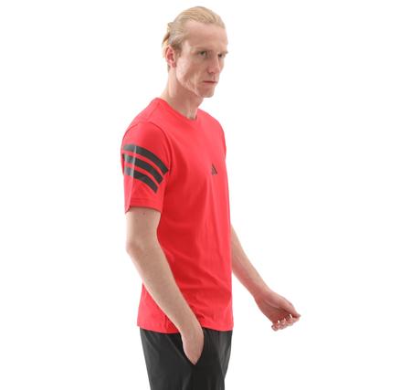 adidas M Fı 3S Reg T Erkek T-Shirt Kırmızı
