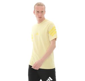 adidas M Fı 3S Reg T Erkek T-Shirt Krem