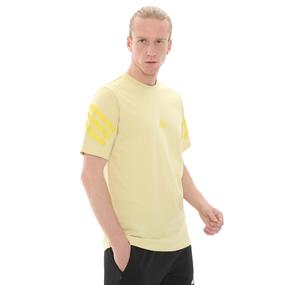 adidas M Fı 3S Reg T Erkek T-Shirt Krem