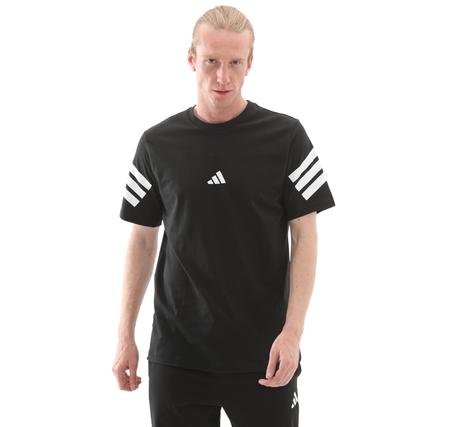 adidas M Fı 3S Reg T Erkek T-Shirt Siyah