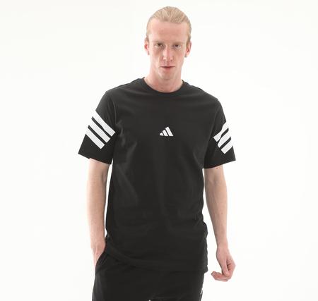 adidas M Fı 3S Reg T Erkek T-Shirt Siyah