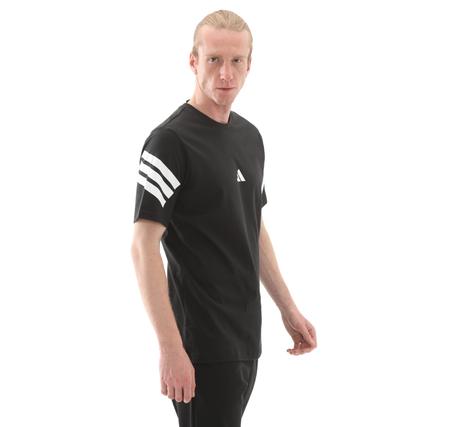 adidas M Fı 3S Reg T Erkek T-Shirt Siyah