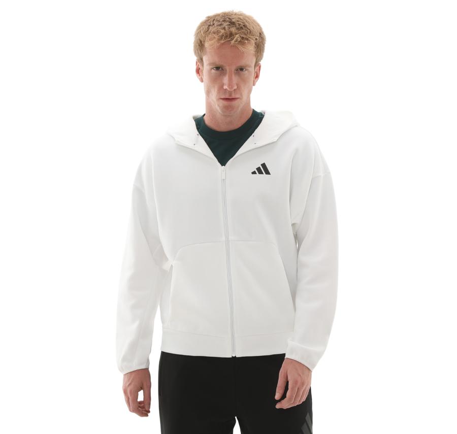 adidas M Fı Sl Fz Erkek Ceket Beyaz adidas M Fı Sl Fz Erkek Ceket Beyaz