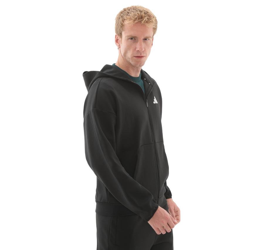 adidas M Fı Sl Fz Erkek Ceket Siyah adidas M Fı Sl Fz Erkek Ceket Siyah