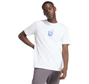 adidas M L Drınk Tee Erkek T-Shirt Beyaz