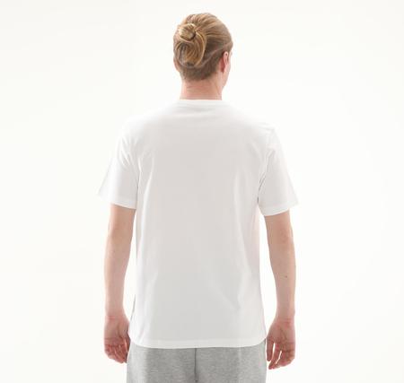 adidas M L Slıde Pkt T Erkek T-Shirt Beyaz